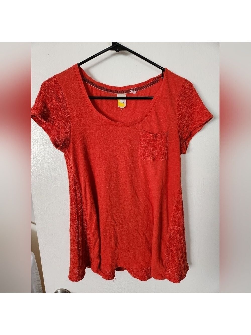 Anthropologie Paper Locket Tee